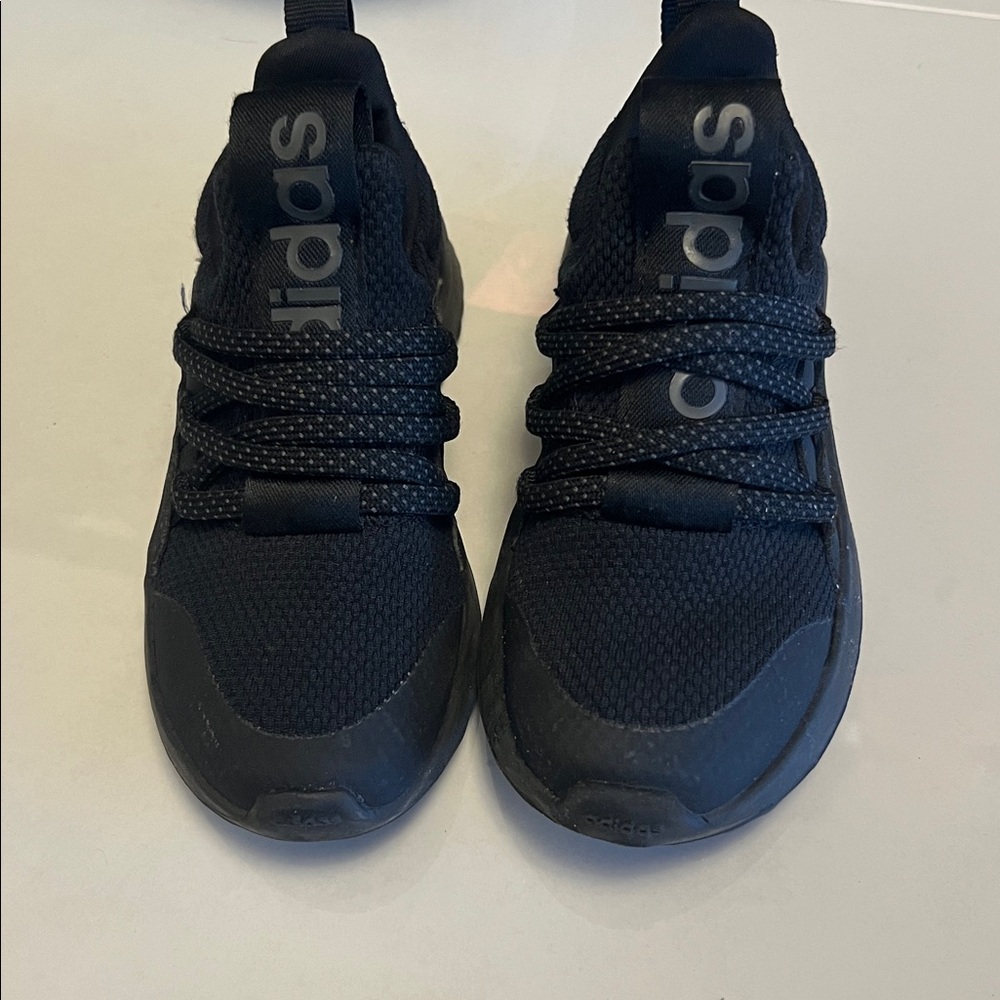 Adidas Black Mesh Running Shoes
